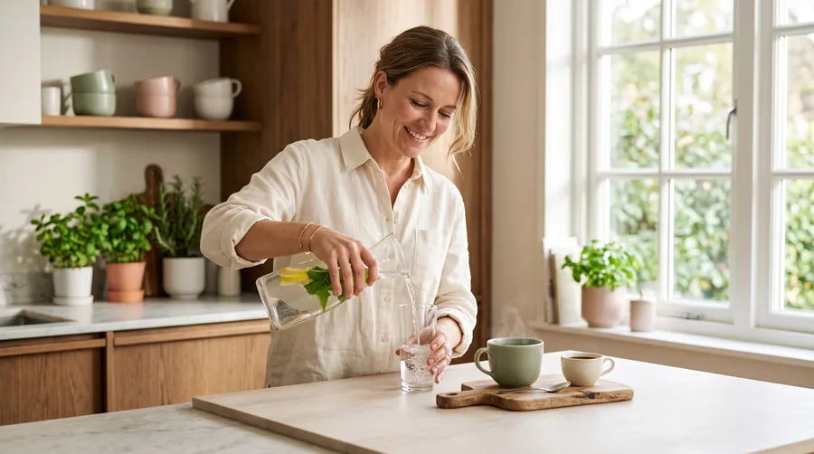 Richtig trinken: Wasser, Tee, Kaffee und was die Haut braucht
